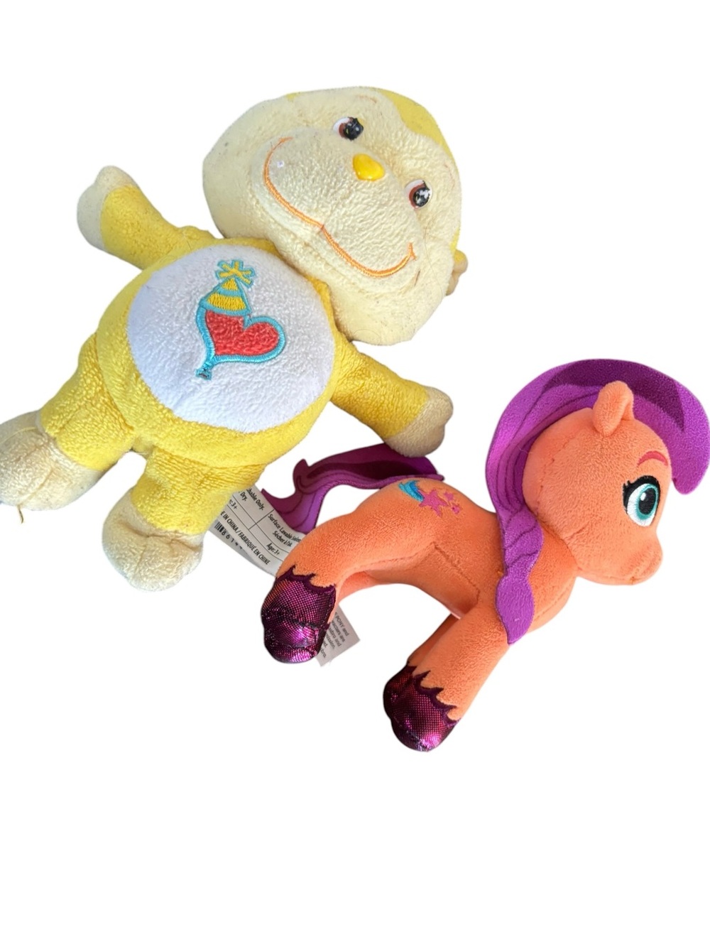 My Little Pony & Care Bears Plush Toy Bundle
